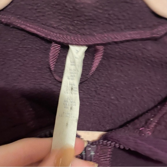 Lululemon Kick the Cold Funnel Neck Full-Zip Darkest Magenta Jacket - Picture 7 of 9